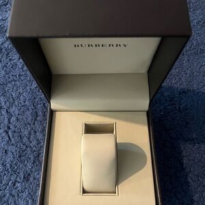 Burberry brown/Cream Watch Box